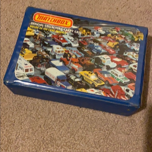 vintage hot wheels case